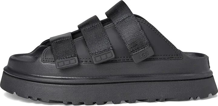 UGG Goldenglow Slide Women's Sandals Black : 10 B - Medium, Synthetic/Textile - Image 6