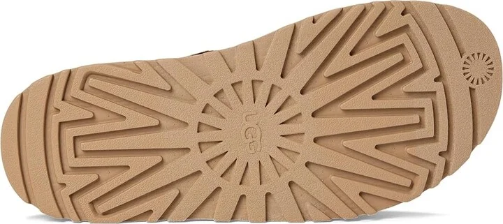 UGG Goldenglow Slide Women's Sandals Dark Sand : 11 B - Medium, Synthetic/Textile - Image 3