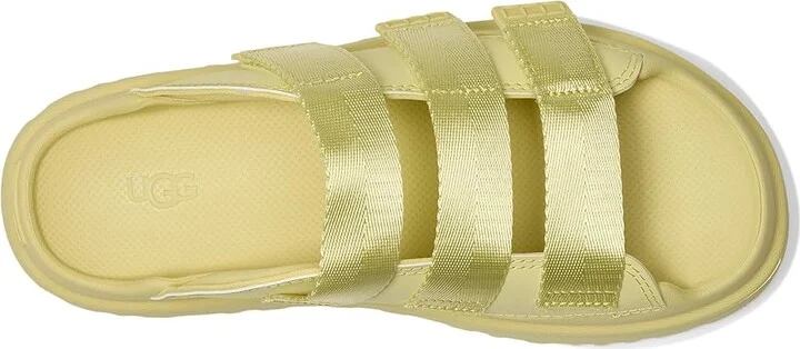 UGG Goldenglow Slide Women's Sandals Golden Apple : 7 B - Medium, Synthetic/Textile - Image 2