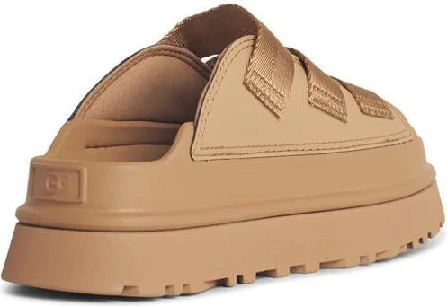 UGG 'Goldenglow' Slippers In Beige Fabric Blend - Image 3
