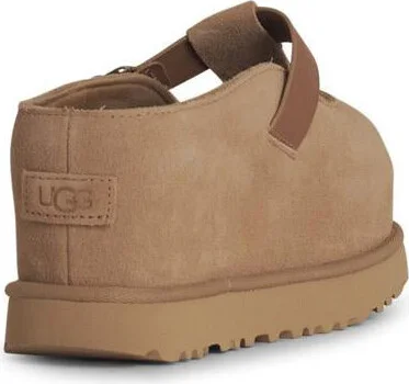 UGG 'Goldenstar' Beige Suede Slippers - Image 3
