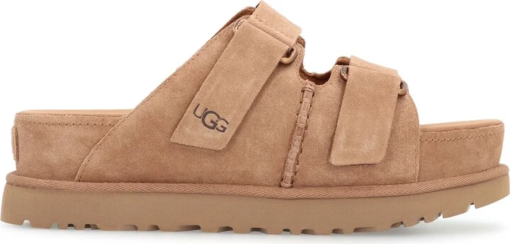 UGG 'Goldenstar' Brown Suede Slippers - Image 5