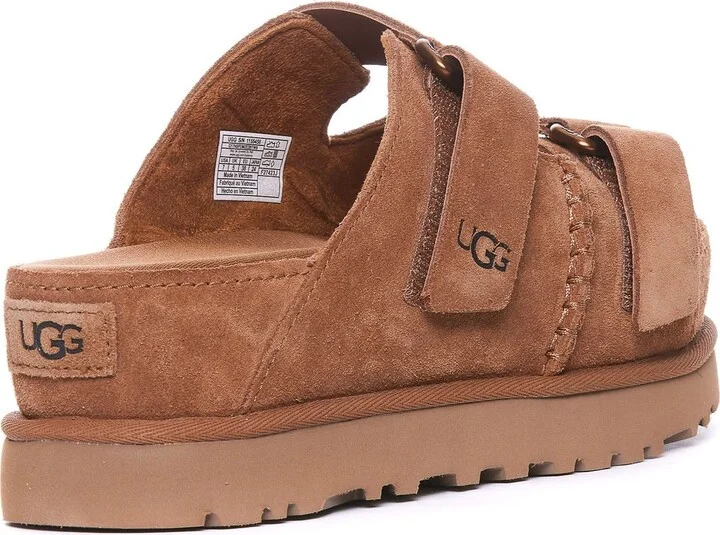 UGG 'Goldenstar' Brown Suede Slippers - Image 6
