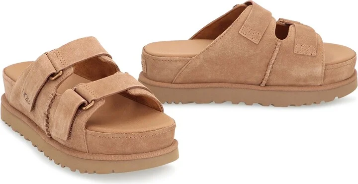 UGG 'Goldenstar' Brown Suede Slippers - Image 9