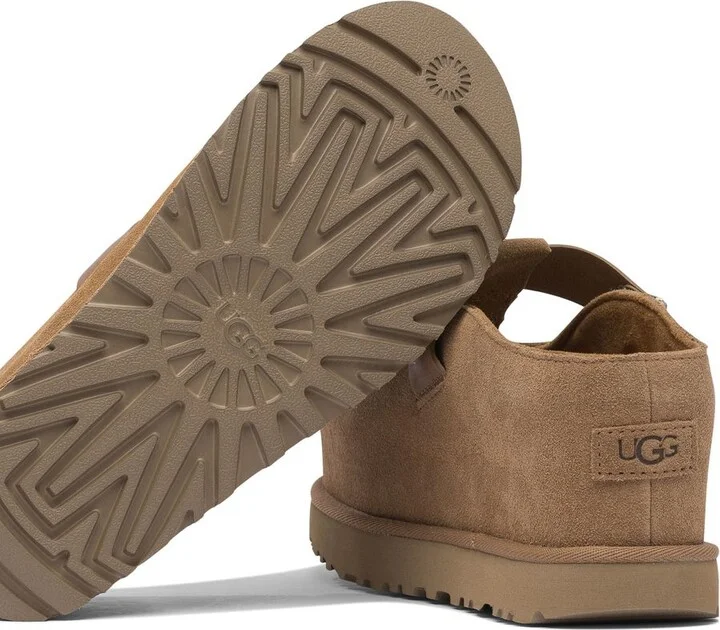 UGG 'Goldenstar' Brown Suede Slippers - Image 3