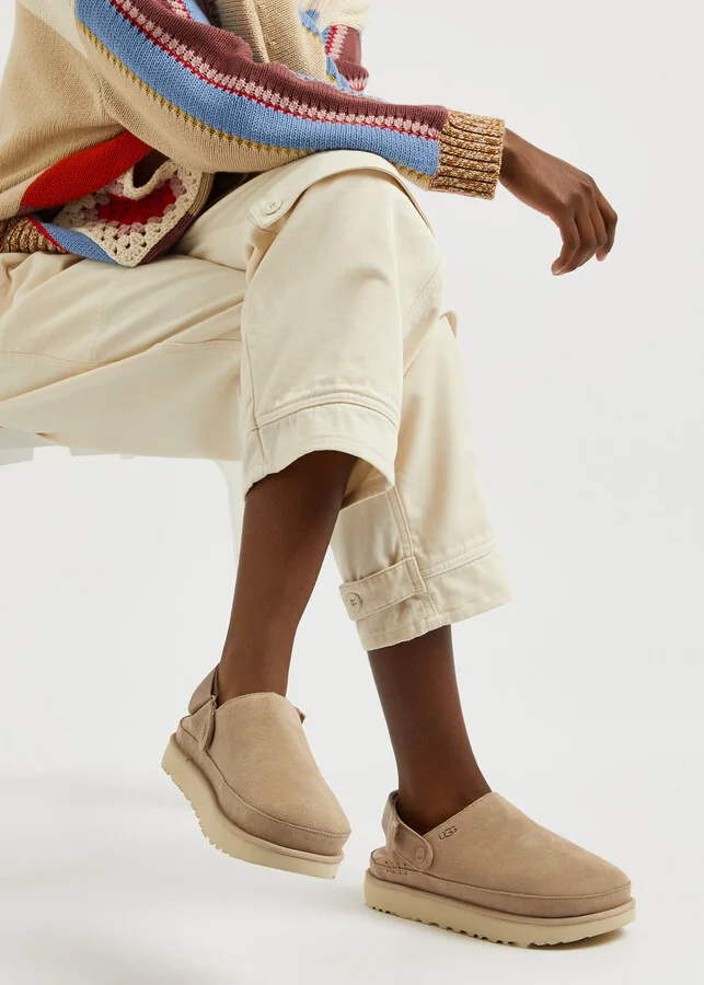 Ugg Goldenstar Clog Suede Sliders - Image 10