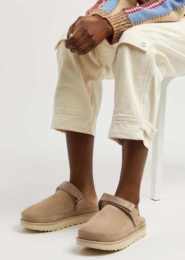 Ugg Goldenstar Clog Suede Sliders - Image 11