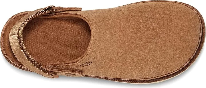 UGG Goldenstar Clogs Women's Shoes Chestnut : 5 B - Medium, Suede - Image 2