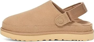 UGG Goldenstar Clogs Women's Shoes Sand : 10 B - Medium, Suede - Image 5