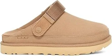 UGG Goldenstar Clogs Women's Shoes Sand : 10 B - Medium, Suede - Image 6
