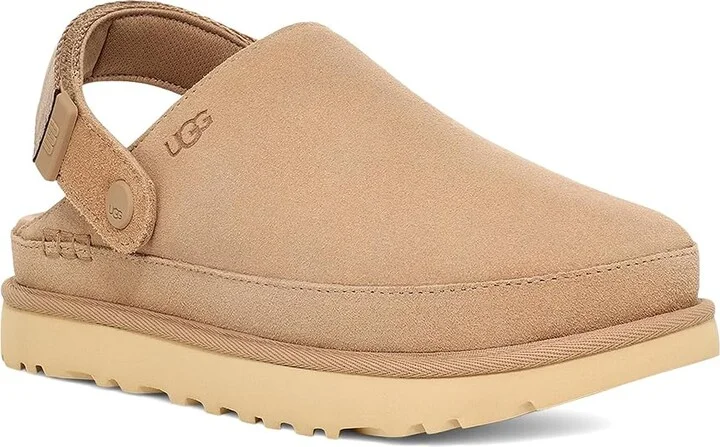 UGG Goldenstar Clogs Women's Shoes Sand : 10 B - Medium, Suede