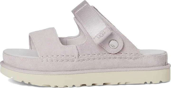 UGG Goldenstar Glide Women's Sandals Bay Fog : 5.5 B - Medium, Synthetic - Image 6