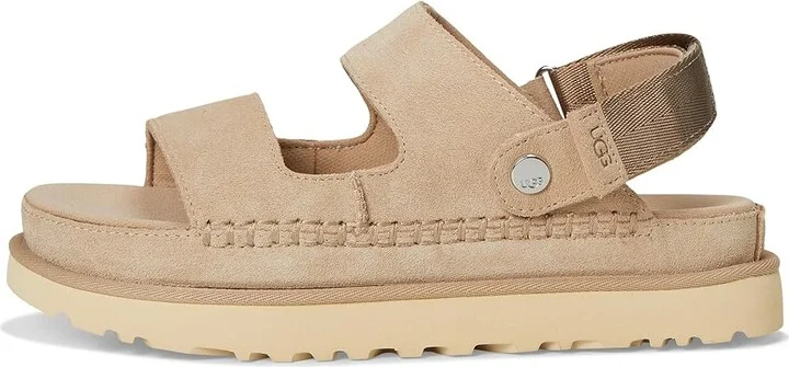 UGG Goldenstar Glide Women's Sandals Sand : 9 B - Medium, Synthetic - Image 6