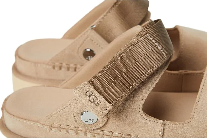 UGG Goldenstar Glide Women's Sandals Sand : 9 B - Medium, Synthetic - Image 7