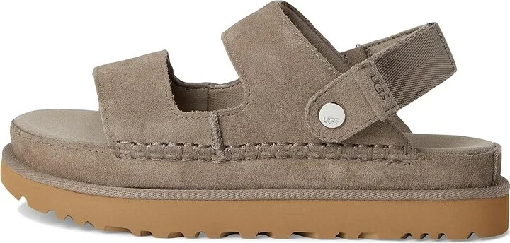 UGG Goldenstar Glide Women's Sandals Smoke Plume : 11 B - Medium, Synthetic - Image 6