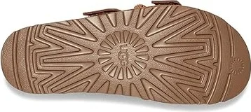 UGG Goldenstar Hi Slide Women's Shoes Chestnut : 12 B - Medium, Leather - Image 3