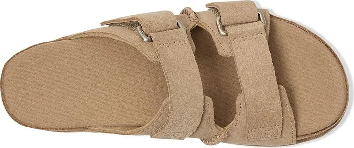 UGG Goldenstar Hi Slide Women's Shoes Sand : 9 B - Medium, Leather - Image 2