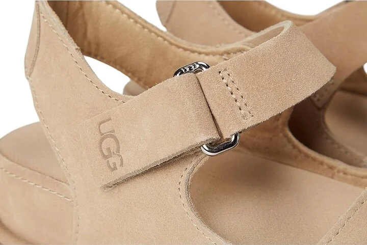 UGG Goldenstar Hi Women's Sandals Sand : 6 B - Medium, Suede - Image 7