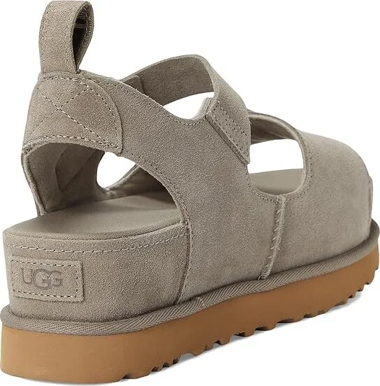 UGG Goldenstar Hi Women's Sandals Smoke Plume : 11 B - Medium, Suede - Image 4