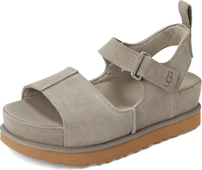 UGG Goldenstar Hi Women's Sandals Smoke Plume : 11 B - Medium, Suede - Image 5