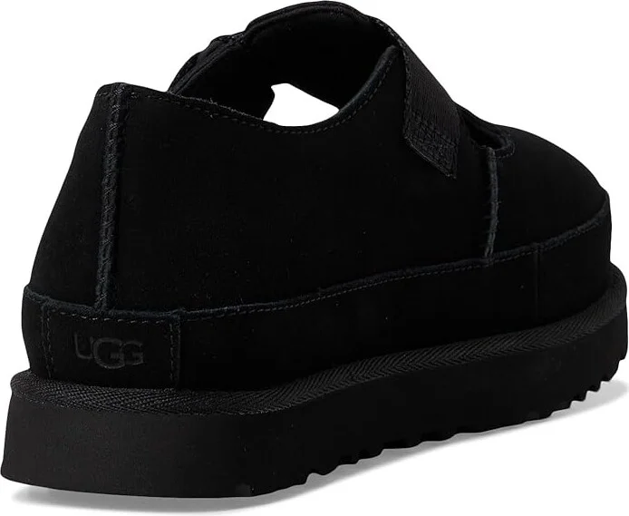 UGG Goldenstar Mary Jane Women's Shoes Black : 6.5 B - Medium, Suede - Image 4