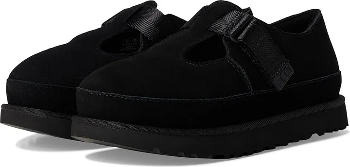 UGG Goldenstar Mary Jane Women's Shoes Black : 6.5 B - Medium, Suede
