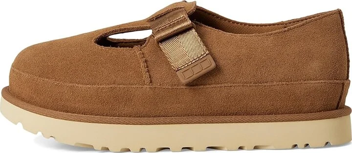 UGG Goldenstar Mary Jane Women's Shoes Chestnut : 6.5 B - Medium, Suede - Image 6