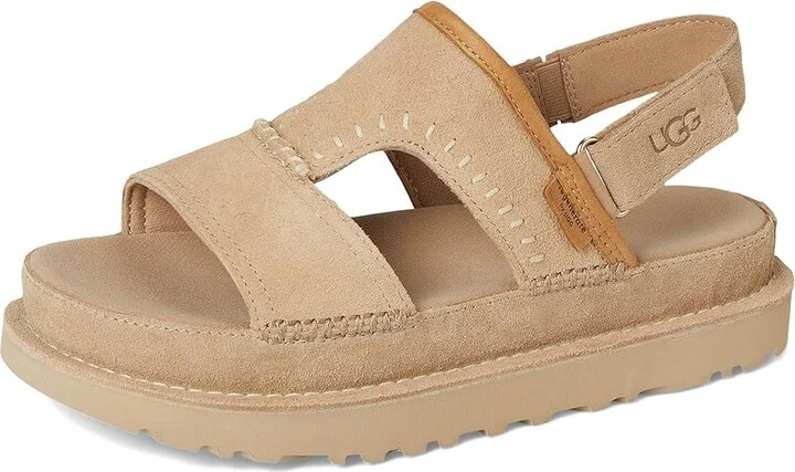 UGG Goldenstar Regenerate Women's Sandals Sand : 8.5 B - Medium, Suede - Image 5