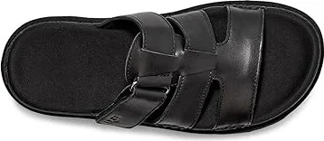UGG Goldenstar Slide Women's Shoes Black : 8 B - Medium, Leather - Image 2