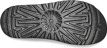 UGG Goldenstar Slide Women's Shoes Black : 8 B - Medium, Leather - Image 3