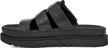 UGG Goldenstar Slide Women's Shoes Black : 8 B - Medium, Leather - Image 5