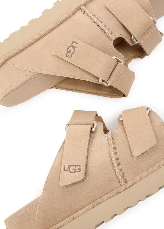 Ugg Goldenstar Suede Flatform Sliders - Image 4