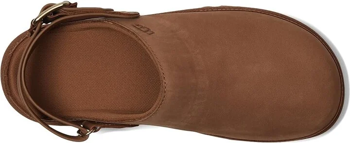 UGG Goldenstar Villa Clogs Women's Shoes Chestnut : 8.5 B - Medium, Leather/Nubuck - Image 2