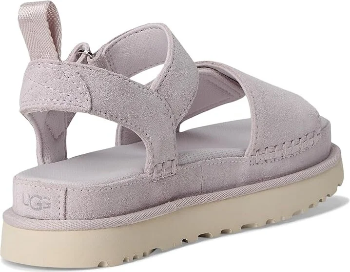UGG Goldenstar Women's Shoes Bay Fog : 6.5 B - Medium, Suede - Image 4
