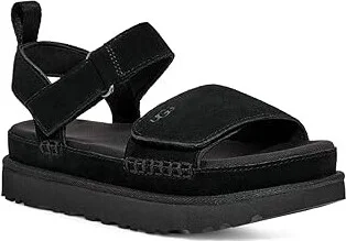 UGG Goldenstar Women's Shoes Black : 8.5 B - Medium, Suede