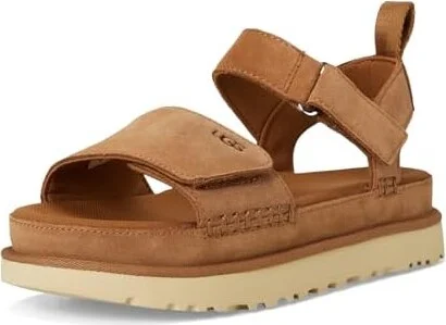 UGG Goldenstar Women's Shoes Chestnut : 8.5 B - Medium, Suede - Image 5