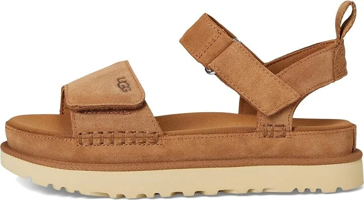 UGG Goldenstar Women's Shoes Chestnut : 8.5 B - Medium, Suede - Image 6