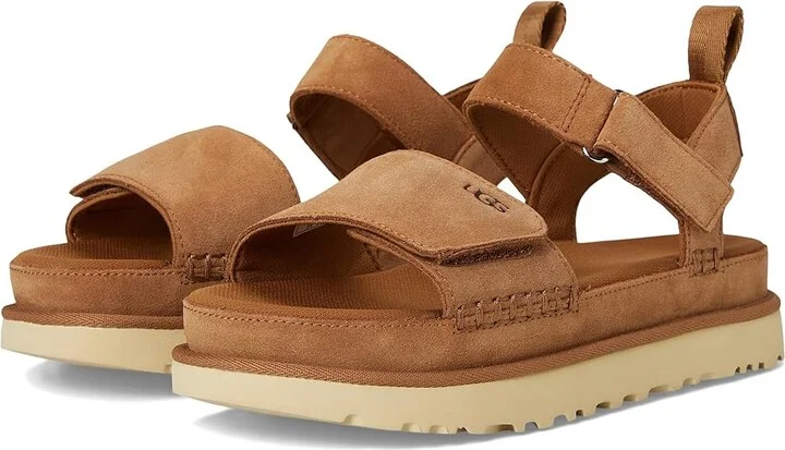 UGG Goldenstar Women's Shoes Chestnut : 8.5 B - Medium, Suede