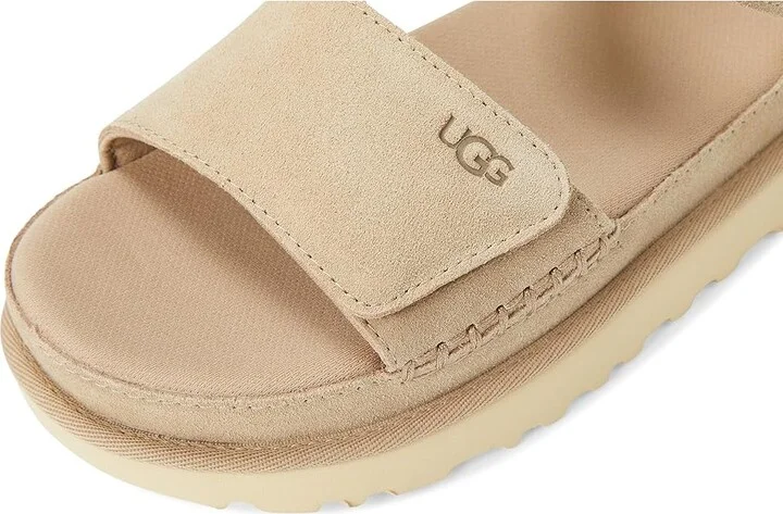 UGG Goldenstar Women's Shoes Sand : 8.5 B - Medium, Suede - Image 7