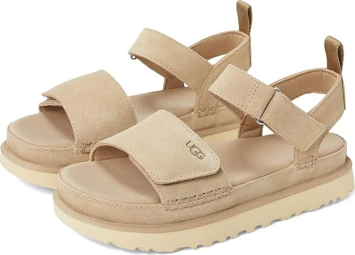 UGG Goldenstar Women's Shoes Sand : 8.5 B - Medium, Suede