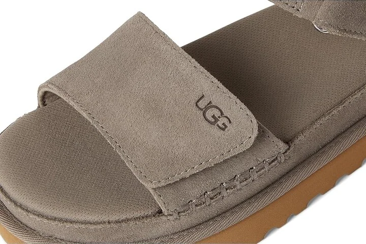 UGG Goldenstar Women's Shoes Smoke Plume : 5.5 B - Medium, Suede - Image 7