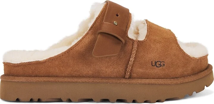 UGG Greenport Strap Slide in Brown