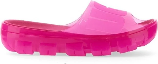 UGG Jella Clear Platform Slip-On Slides