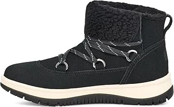 UGG Lakesider Heritage Lace Women's Boots Black : 5 B - Medium, Rubber/Suede - Image 5