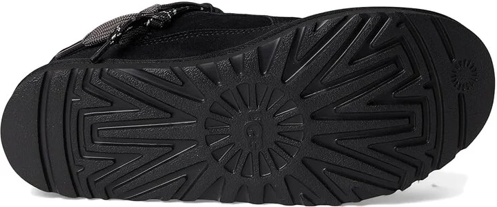 UGG Lo Lowmel Men's Lace-up Boots Black : 11 D - Medium, Canvas - Image 3