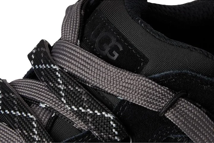 UGG Lo Lowmel Men's Lace-up Boots Black : 11 D - Medium, Canvas - Image 7