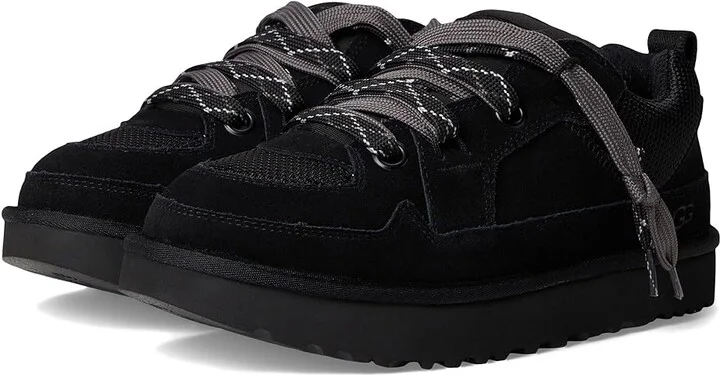 UGG Lo Lowmel Men's Lace-up Boots Black : 11 D - Medium, Canvas