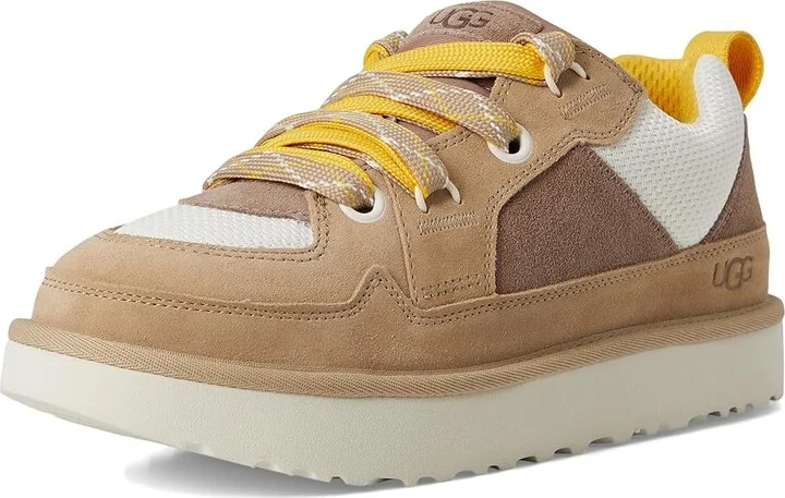 UGG Lo Lowmel Men's Lace-up Boots Mustard Seed/Summer Wheat : 9 D - Medium, Canvas - Image 5