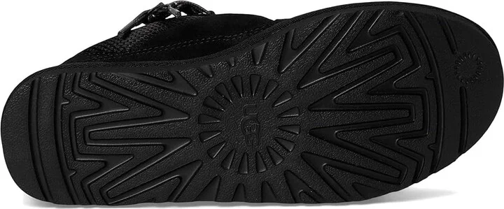 UGG Lo Lowmel Women's Shoes Black : 5 B - Medium, Canvas/Suede - Image 3