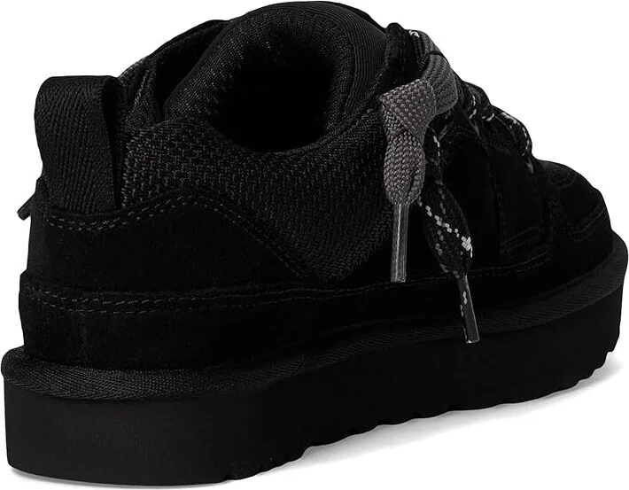 UGG Lo Lowmel Women's Shoes Black : 5 B - Medium, Canvas/Suede - Image 4